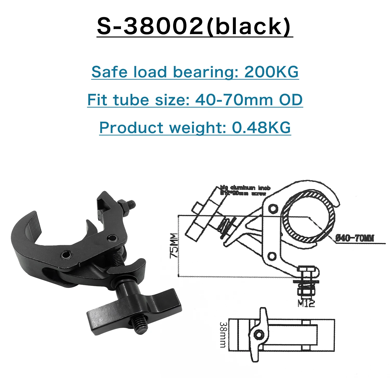 Сценический светодиодный светильник AICPOSE
Сценический светодиодный светильник AICPOSE