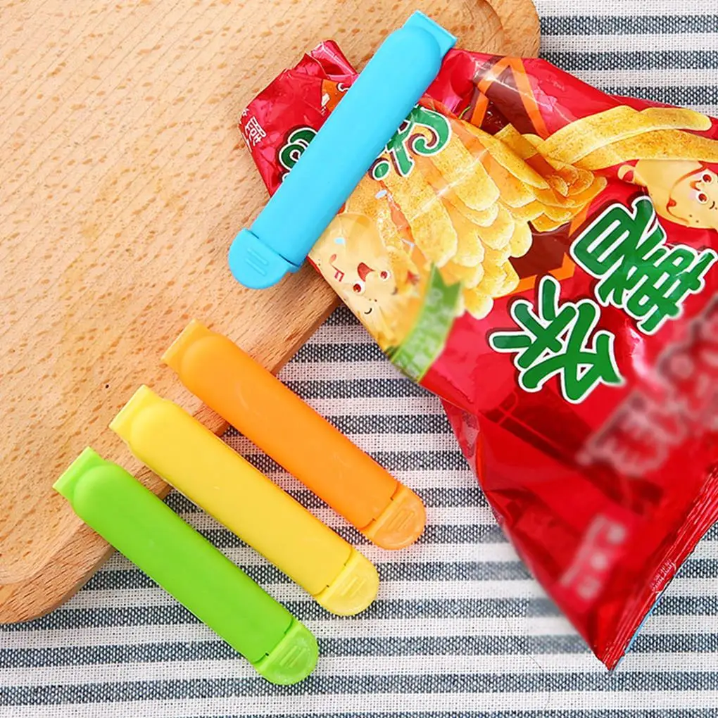 10Pcs Portable New Kitchen Storage Food Snack Seal Sealing Bag Clips Sealer Clamp Plastic Tool Kitchen Accessories
10Pcs Portable New Kitchen Storage Food Snack Seal Sealing Bag Clips Sealer Clamp Plastic Tool Kitchen Accessories