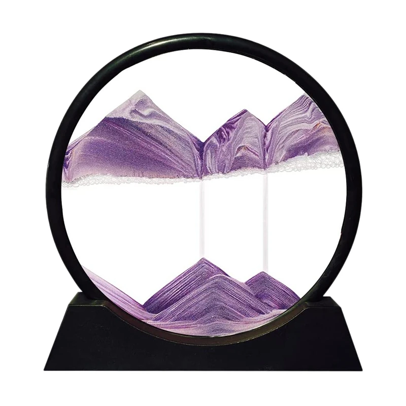 7 Inch Moving Sand Art Picture Round Glass 3D Deep Sea Sandscape In Motion Display Flowing Sand Frame Sand Painting
7 Inch Moving Sand Art Picture Round Glass 3D Deep Sea Sandscape In Motion Display Flowing Sand Frame Sand Painting