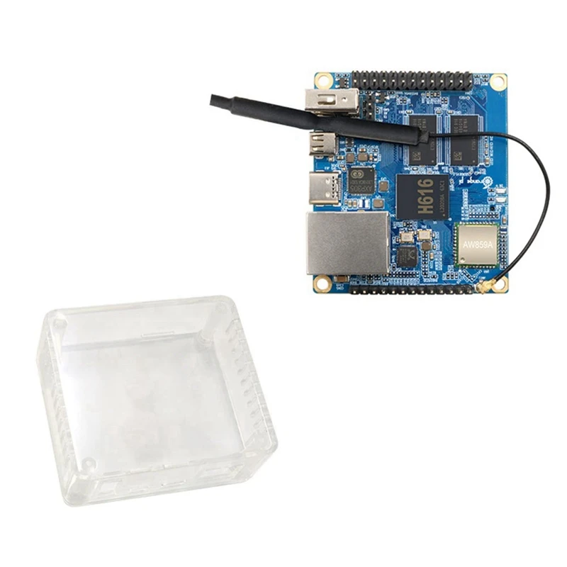 For Orange PI Zero2 H616 Bluetooth Wifi Development Board With Transparent Box Running For Android 10,Ubuntu,Debianos
For Orange PI Zero2 H616 Bluetooth Wifi Development Board With Transparent Box Running For Android 10,Ubuntu,Debianos