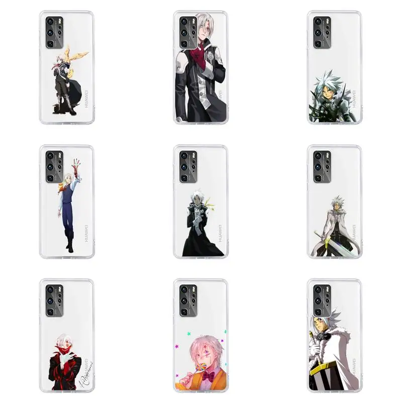 Anime D.Gray-man Allen Walker Phone Case Transparent For Huawei P20 P30 P40 honor mate 8X 9X 10i Pro Lite
Anime D.Gray-man Allen Walker Phone Case Transparent For Huawei P20 P30 P40 honor mate 8X 9X 10i Pro Lite