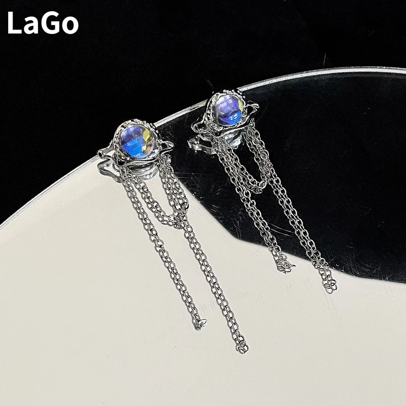 Modern Jewelry Crystal Earrings 925 Silver Needle Pretty Design Hot Sale Metal Chain Dangle Earrings For Women Gift
Modern Jewelry Crystal Earrings 925 Silver Needle Pretty Design Hot Sale Metal Chain Dangle Earrings For Women Gift