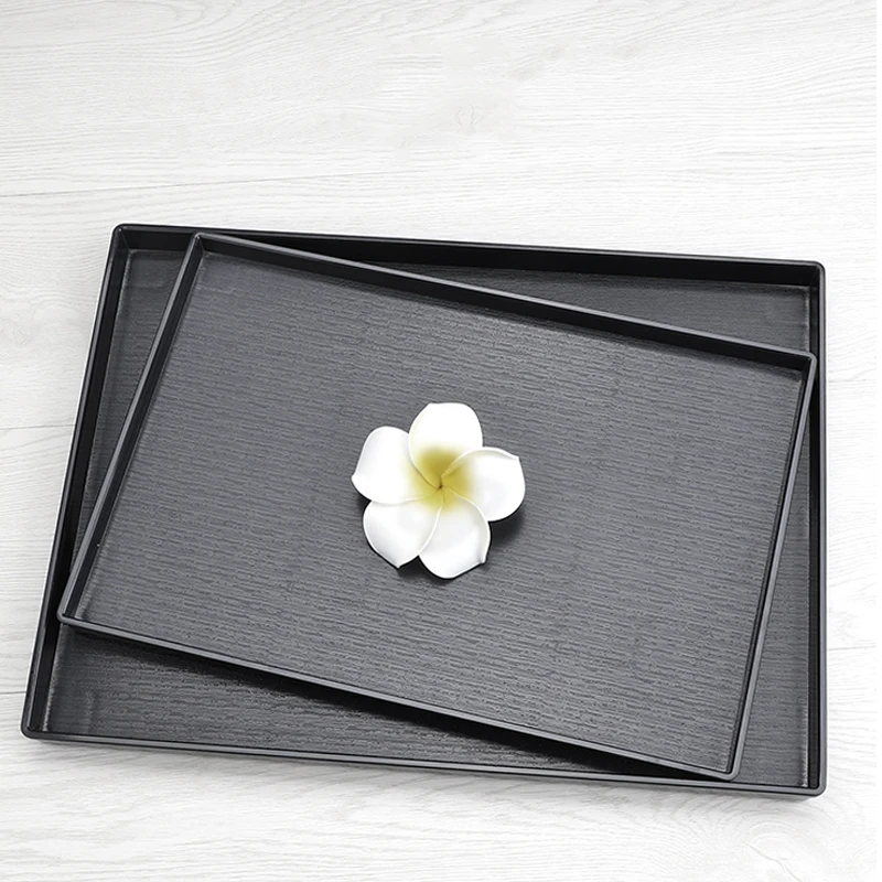 Japanese Style Tea Trays Rectangular Household Tea Cup Restaurant Commercial Service Tray Plastic Plateau Decoratif Food Tray
Japanese Style Tea Trays Rectangular Household Tea Cup Restaurant Commercial Service Tray Plastic Plateau Decoratif Food Tray