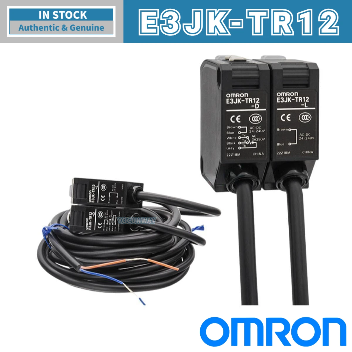 Датчики света OMRON E3JK
Датчики света OMRON E3JK