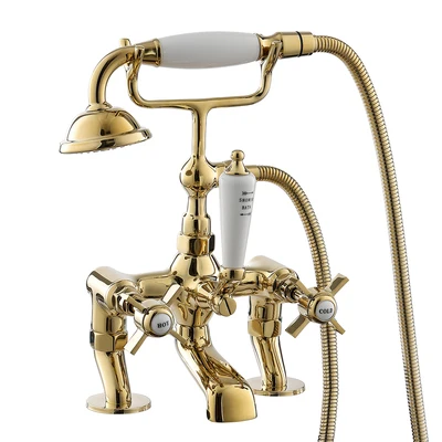 Набор смесителей для ванной комнаты, латунный настенный крестообразный настенный кран с золотой хромированной отделкой
Набор смесителей для ванной комнаты, латунный настенный крестообразный настенный кран с золотой хромированной отделкой
