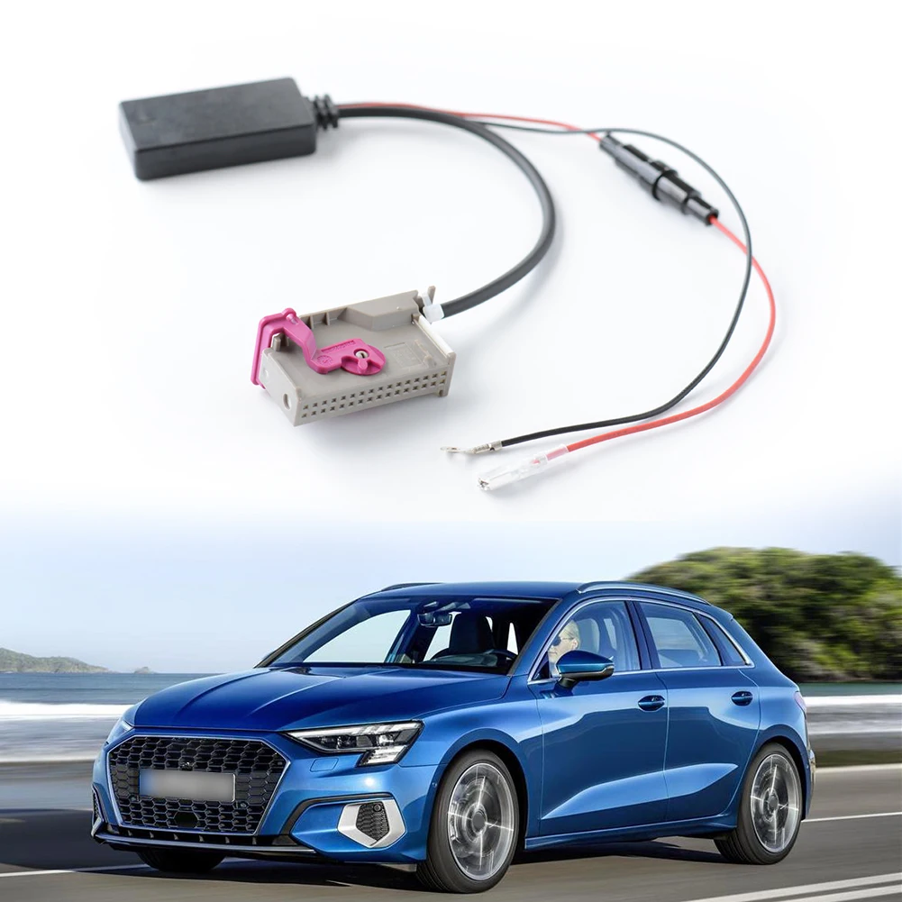 Brand New Bluetooth Cable 12V Aux Cable Bluetooth Adapter Bluetooth-enabled Connect Plastic For A3 A4 A6 TT R8 A8
Brand New Bluetooth Cable 12V Aux Cable Bluetooth Adapter Bluetooth-enabled Connect Plastic For A3 A4 A6 TT R8 A8