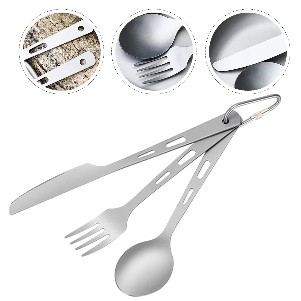 Camping Hiking Utensils Outdoor Cutlery Portable Tableware Set Spoon Travel Titanium Flatware Forks
Camping Hiking Utensils Outdoor Cutlery Portable Tableware Set Spoon Travel Titanium Flatware Forks