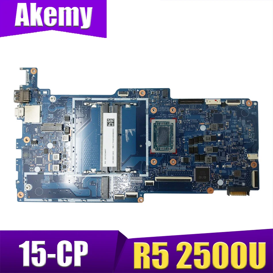 Akemy For HP X360 15-CP 15Z-CP 15m-cp0011dx Laptop Motherboard R5 2500U 2.0Ghz CPU L19459-601 17890-2 448.0EE04.0021
Akemy For HP X360 15-CP 15Z-CP 15m-cp0011dx Laptop Motherboard R5 2500U 2.0Ghz CPU L19459-601 17890-2 448.0EE04.0021