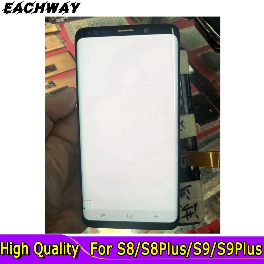 Points Line AMOLED Screen For Samsung Galaxy S8 S8+ G950A G950U G950F S8 Plus G955 G955F LCD S9 Display Touch Screen Digitizer 
Points Line AMOLED Screen For Samsung Galaxy S8 S8+ G950A G950U G950F S8 Plus G955 G955F LCD S9 Display Touch Screen Digitizer
