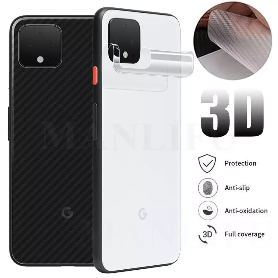 10Pcs 3D Back Carbon Fiber Screen Protector For Google Pixel 4 XL 3XL 2XL 4a 3 3a Full Cover Protective Matte Film Google 4a 5G
10Pcs 3D Back Carbon Fiber Screen Protector For Google Pixel 4 XL 3XL 2XL 4a 3 3a Full Cover Protective Matte Film Google 4a 5G