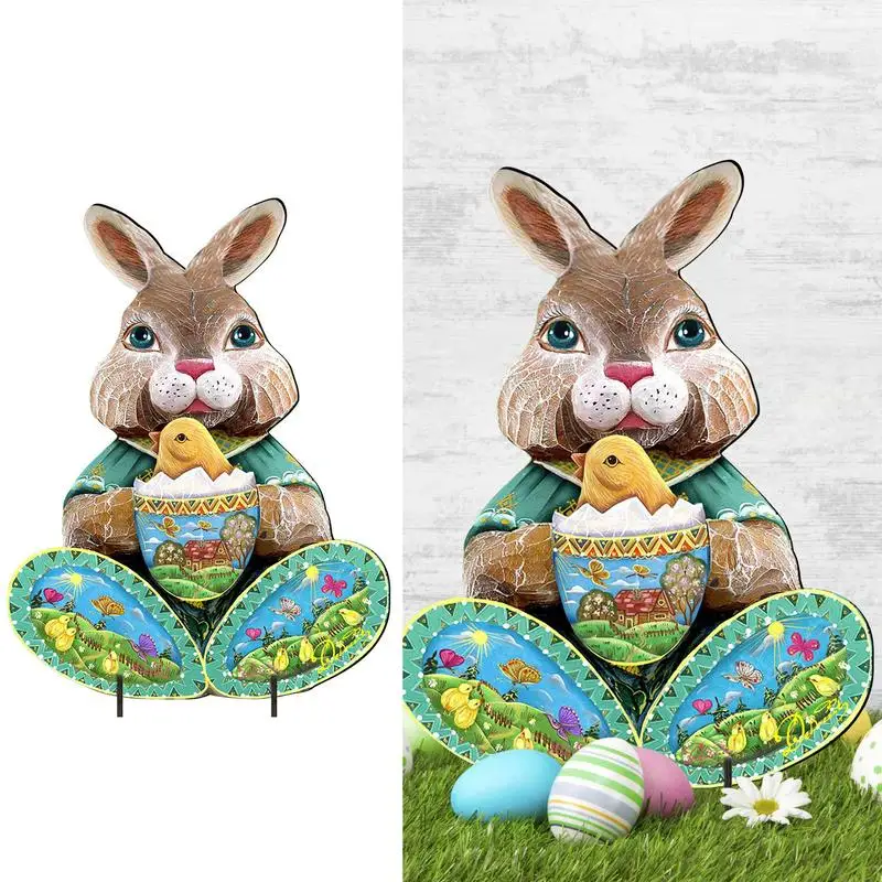 1Pcs Easter Yard Signs Outdoor Decorations Easter Yard Stakes Easter Yard Sign Outdoor Easter Bunny Egg Chick Yard Signs
1Pcs Easter Yard Signs Outdoor Decorations Easter Yard Stakes Easter Yard Sign Outdoor Easter Bunny Egg Chick Yard Signs