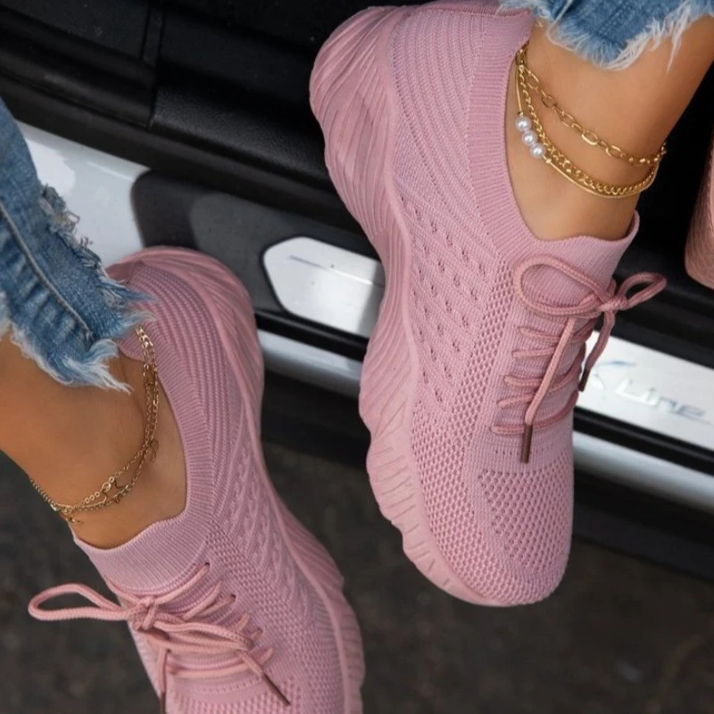 туфли на платформе обувь женская летняя женская обувь кроссовки женские женская обувь Женские однотонные кроссовки, сетчатые дышащие, на толстой подошве, с круглым носком, на шнуровке, спортивная обувь для женщин 
туфли на платформе обувь женская летняя женская обувь кроссовки женские женская обувь Женские однотонные кроссовки, сетчатые дышащие, на толстой подошве, с круглым носком, на шнуровке, спортивная обувь для женщин