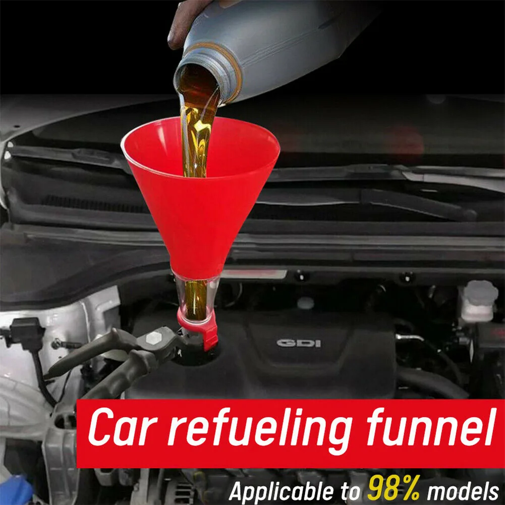 Engine Oil Filling Set Universal Oil Funnel With Adjustable Width Holding Clamp Multifunctional Pour Oil Tool For Car Repairing
Engine Oil Filling Set Universal Oil Funnel With Adjustable Width Holding Clamp Multifunctional Pour Oil Tool For Car Repairing