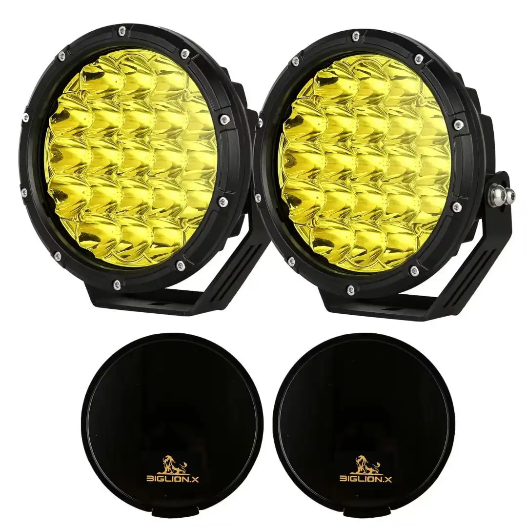 7inch Amber LED Offroad Lights Round Pair 210W 32000LM Spotlights Yellow Fog LED Driving Work Light Pods Waterproof Universal fo
7inch Amber LED Offroad Lights Round Pair 210W 32000LM Spotlights Yellow Fog LED Driving Work Light Pods Waterproof Universal fo