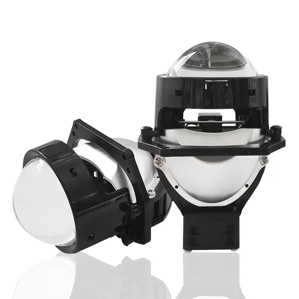 

3 Inch Bi LED Projector 100W 30000lm Light Automotive Lenses Laser Lights Headlight Tuning for Hella 3R G5 Lens LED Bracket