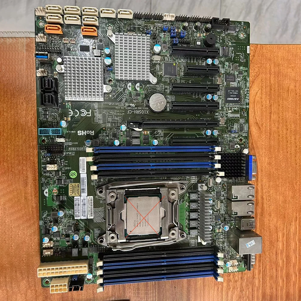 X10SRH-CF For Supermicro Server Motherboard LGA2011 DDR4 ECC E5-1600/2600 V3/V4 Family Processor
X10SRH-CF For Supermicro Server Motherboard LGA2011 DDR4 ECC E5-1600/2600 V3/V4 Family Processor