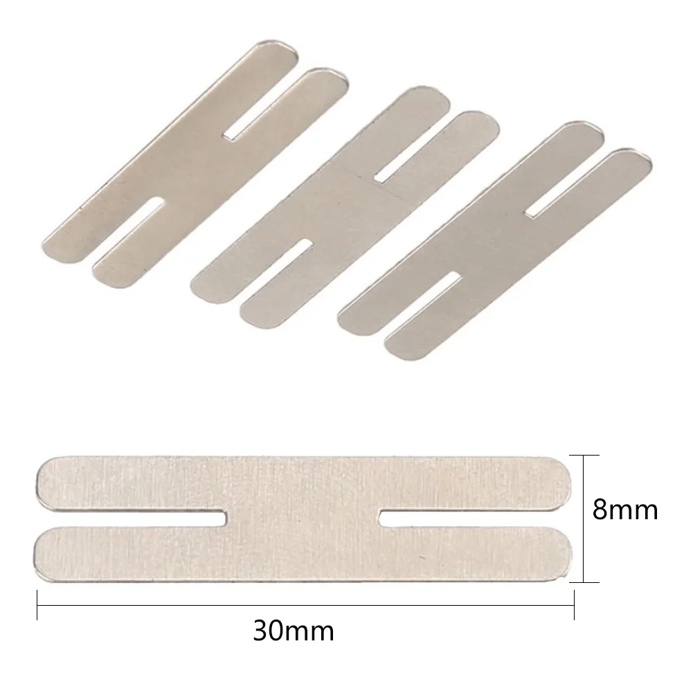 100pcs Nickel Plated Steel Strip Nickel Plate Strap Strip Sheets For Battery Spot Welding Machine Spot Welder Welder Equipment
100pcs Nickel Plated Steel Strip Nickel Plate Strap Strip Sheets For Battery Spot Welding Machine Spot Welder Welder Equipment