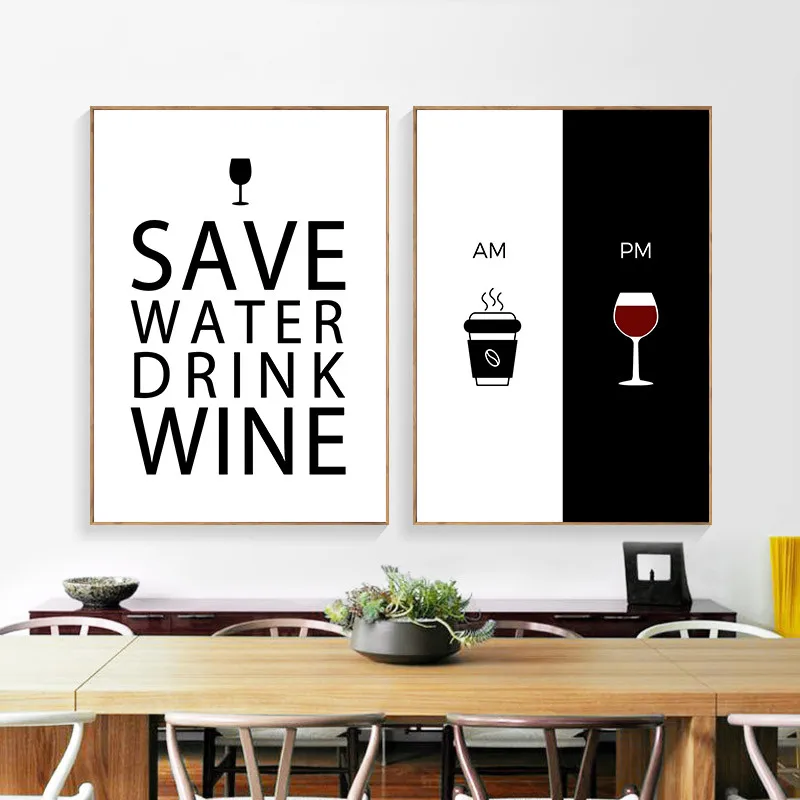 Am Coffee Prints Posters PM Wine Quotes Wall Art Nordic Canvas Painting Modern Minimalist Wall Pictures Kitchen Room Home Decor
Am Coffee Prints Posters PM Wine Quotes Wall Art Nordic Canvas Painting Modern Minimalist Wall Pictures Kitchen Room Home Decor
