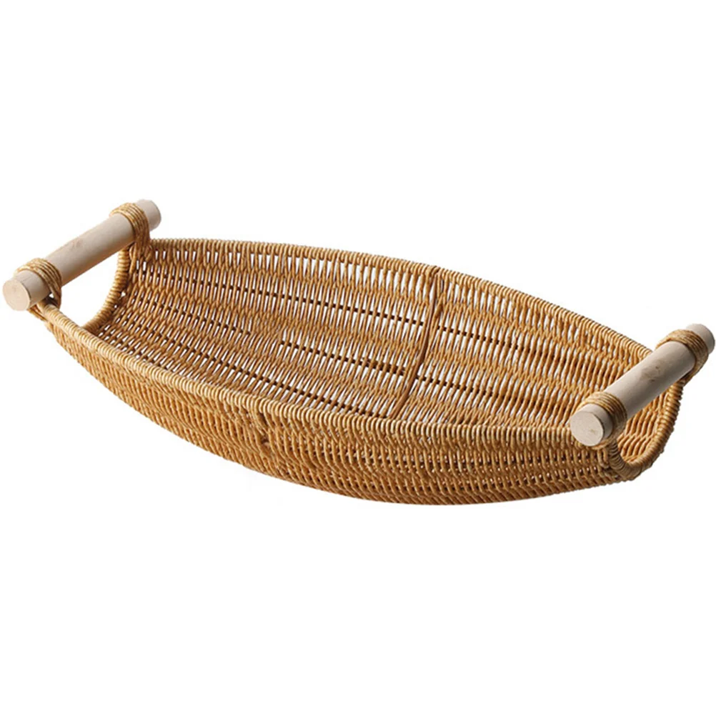 Basket Woven Tray Fruit Serving Baskets Rattan Bread Storage Sushiwicker Eggboat Breakfast Tea Ottoman Platter Holder Countertop
Basket Woven Tray Fruit Serving Baskets Rattan Bread Storage Sushiwicker Eggboat Breakfast Tea Ottoman Platter Holder Countertop