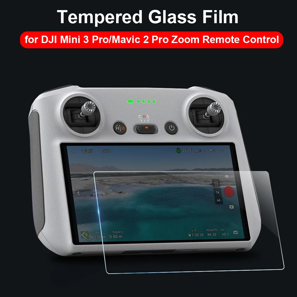 Tempered Glass Film for DJI Mini 3 Pro/Mavic 2 Pro Zoom Drone Remote Control With Screen Protective Film DJI RC/RC PRO Accessory
Tempered Glass Film for DJI Mini 3 Pro/Mavic 2 Pro Zoom Drone Remote Control With Screen Protective Film DJI RC/RC PRO Accessory