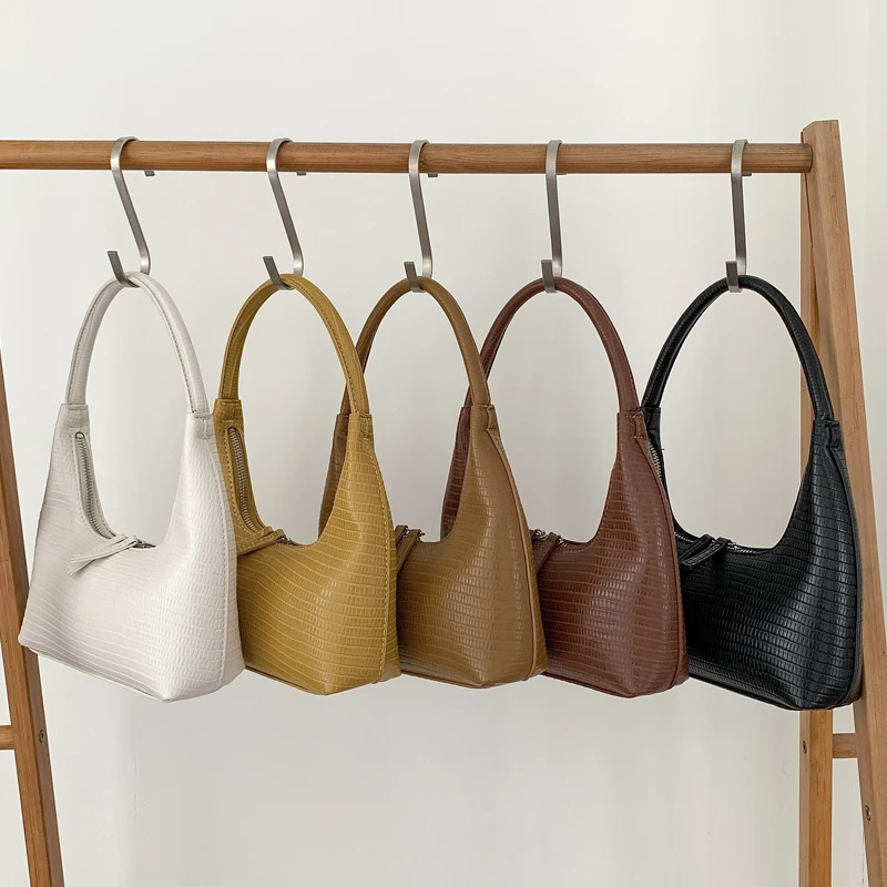 2022 New Zipper Women Handbags Designer Luxury Half Moon Woman Purse Lizard PU Leather Female Mini Handbag Whole Sale
2022 New Zipper Women Handbags Designer Luxury Half Moon Woman Purse Lizard PU Leather Female Mini Handbag Whole Sale
