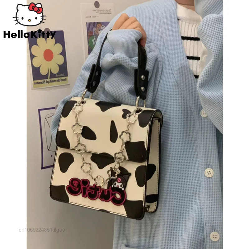Sanrio New Bags Korean Trend Tote Women Luxury Design Handbag Y2k Female Fashion Messenger Shoulder Bag Kuromi Square Chain Bag
Sanrio New Bags Korean Trend Tote Women Luxury Design Handbag Y2k Female Fashion Messenger Shoulder Bag Kuromi Square Chain Bag