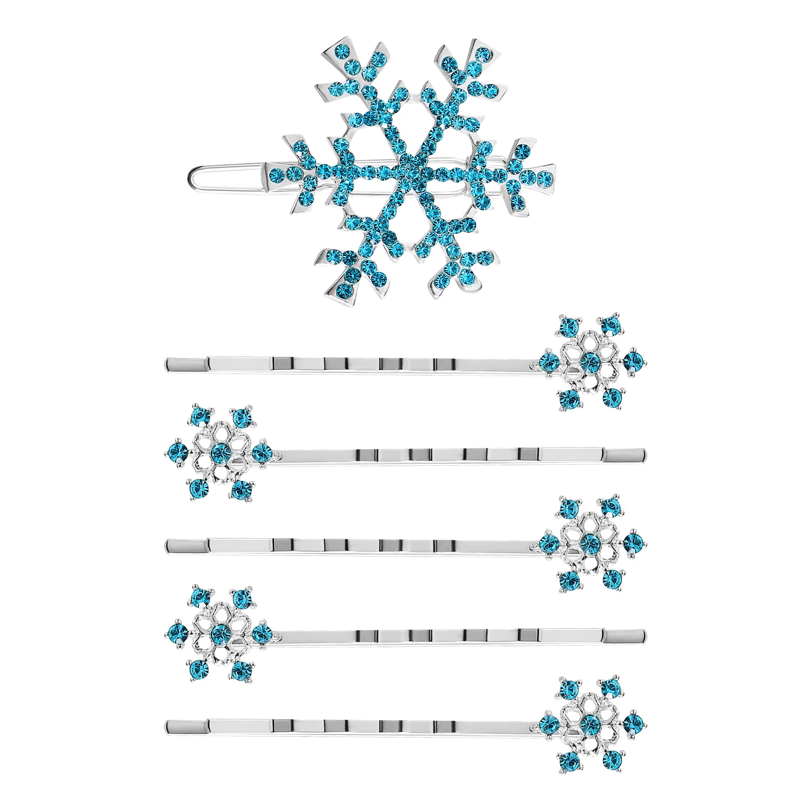Snowflake Hair Clips Bobby Accessories Rhinestone Christmas Toddler Barrette Glitter Hairpinwomen Metal Barrettes
Snowflake Hair Clips Bobby Accessories Rhinestone Christmas Toddler Barrette Glitter Hairpinwomen Metal Barrettes
