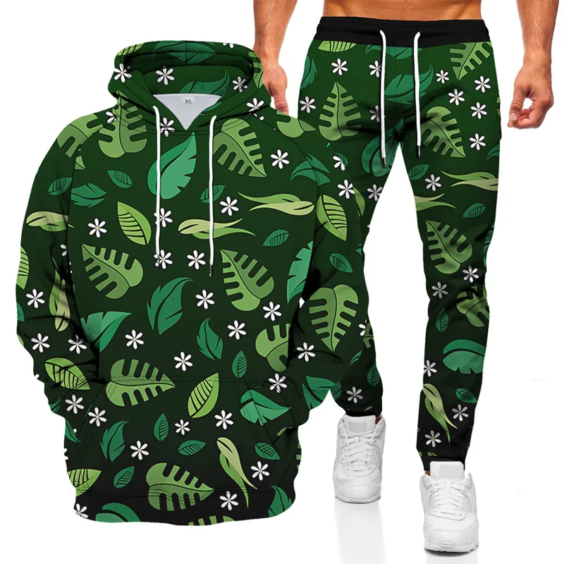 Men's Sportswear Hoodie Sweater Men's Small Fresh 3D Leaf Digital Printing Suit Men's Sports Shirt Sports Casual Wear
Men's Sportswear Hoodie Sweater Men's Small Fresh 3D Leaf Digital Printing Suit Men's Sports Shirt Sports Casual Wear