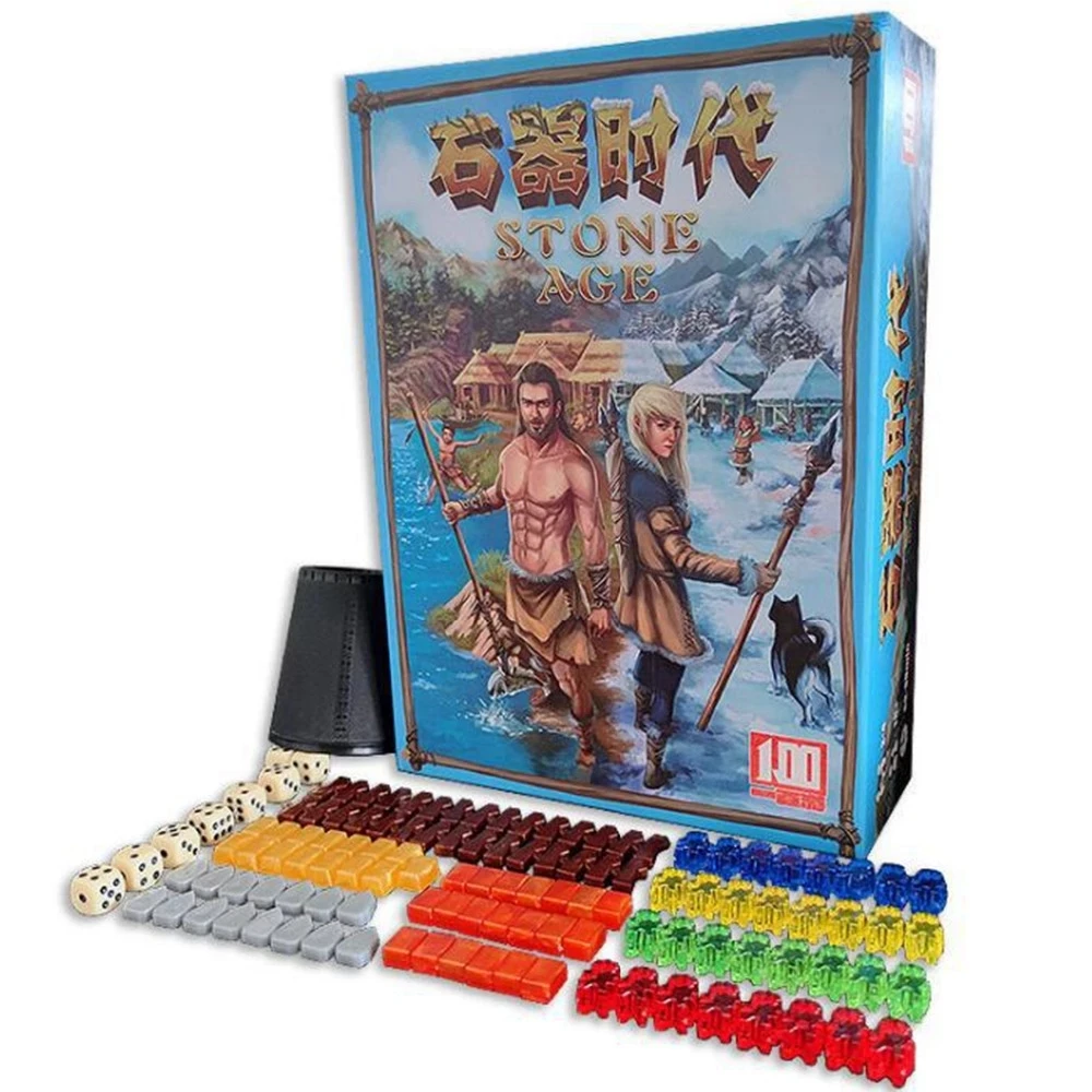 Stone Age Super Classical Germany Board Table Games Family Party Popular Board Game indoor games 10th Anniversary Edition Gift
Stone Age Super Classical Germany Board Table Games Family Party Popular Board Game indoor games 10th Anniversary Edition Gift