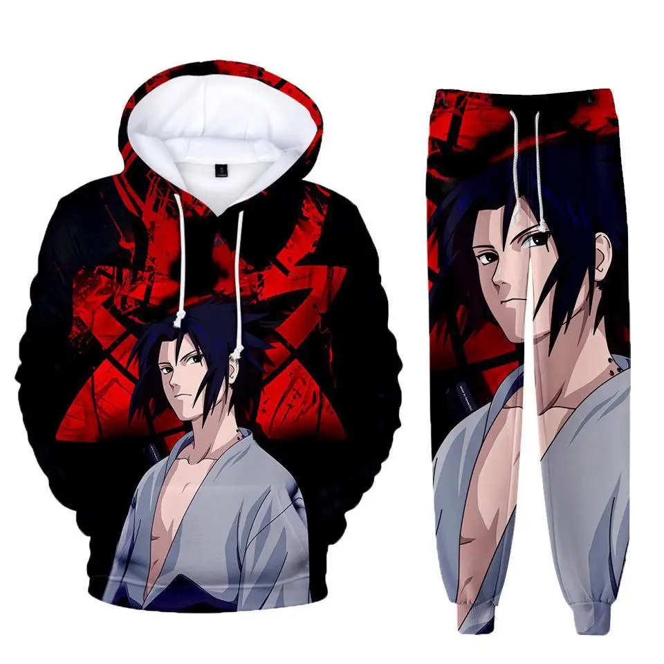 2023 New anime 3D printed hoodie with drawstring leggings, men's and women's casual autumn and winter two-piece set
2023 New anime 3D printed hoodie with drawstring leggings, men's and women's casual autumn and winter two-piece set