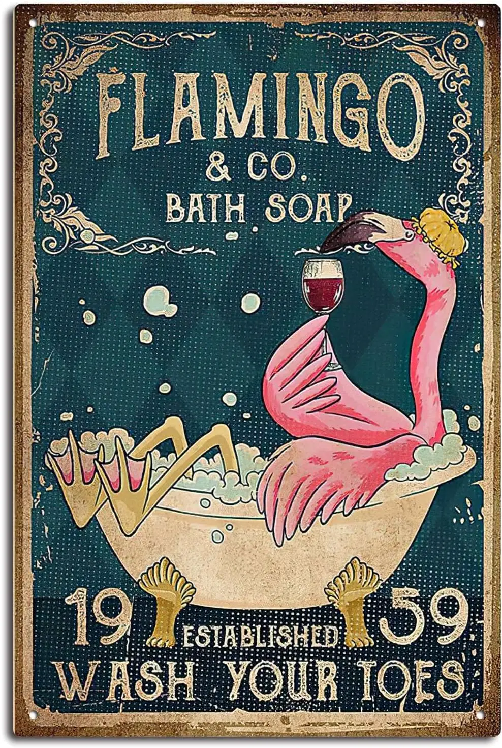 Signs Bath Soap Wahs Your Toes Signs Metal, Bathroom Decor, Home Decor, Wall Decor, Funny Flamigo Signs Metal Tin Signs
Signs Bath Soap Wahs Your Toes Signs Metal, Bathroom Decor, Home Decor, Wall Decor, Funny Flamigo Signs Metal Tin Signs