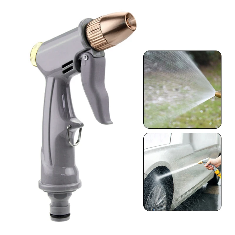 Садовый водяной пистолет высокого давления, опрыскиватель для мойки автомобиля, разбрызгиватель для полива растений 
Садовый водяной пистолет высокого давления, опрыскиватель для мойки автомобиля, разбрызгиватель для полива растений