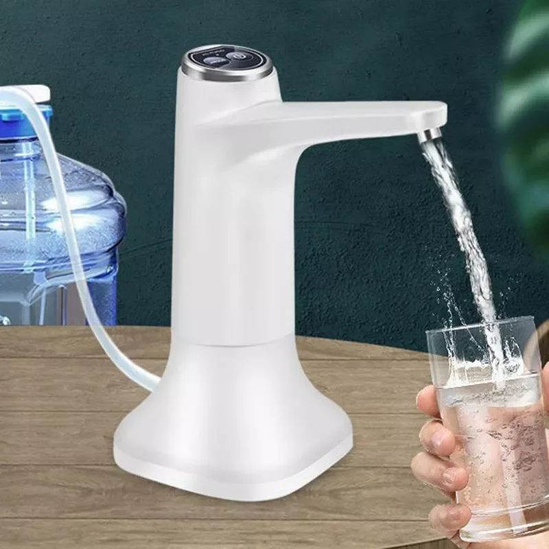 Water Dispenser Electric Water Bottle Pump with Base USB Water Dispenser Portable Automatic Water Pump Bucket Bottle Dispenser
Water Dispenser Electric Water Bottle Pump with Base USB Water Dispenser Portable Automatic Water Pump Bucket Bottle Dispenser