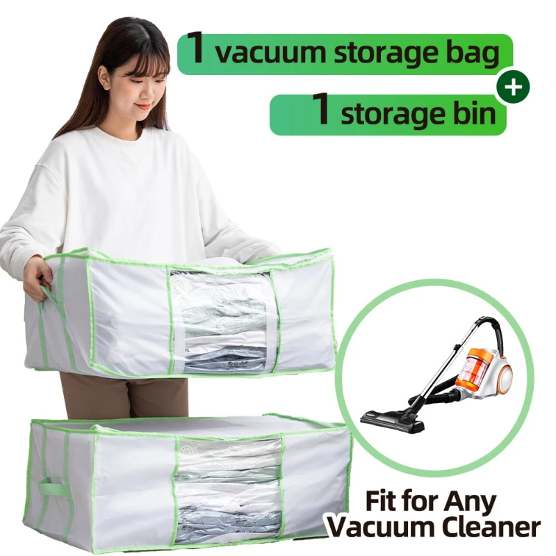 Large Capacity Clothes Storage Bin with Reinforced Handle, Storage Box for Clothes, Comforters, Blankets, Bedding, Reusable Fold
Large Capacity Clothes Storage Bin with Reinforced Handle, Storage Box for Clothes, Comforters, Blankets, Bedding, Reusable Fold