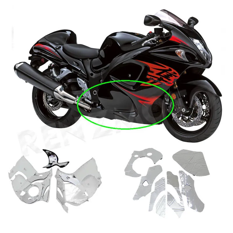 Pre-Cut Heat Shield Fairing Melting Protection For Suzuki GSX1300R Hayabusa 2008-2020 Heat Shield
Pre-Cut Heat Shield Fairing Melting Protection For Suzuki GSX1300R Hayabusa 2008-2020 Heat Shield