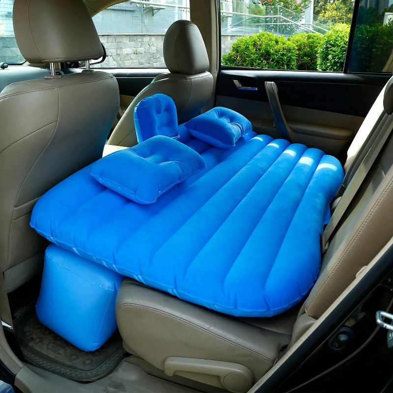 Car Inflatable Air Bed with Back Seat for Vacation Camping Sleeping Blow-up Pad fits Universal Car Air Couch, Blue
Car Inflatable Air Bed with Back Seat for Vacation Camping Sleeping Blow-up Pad fits Universal Car Air Couch, Blue