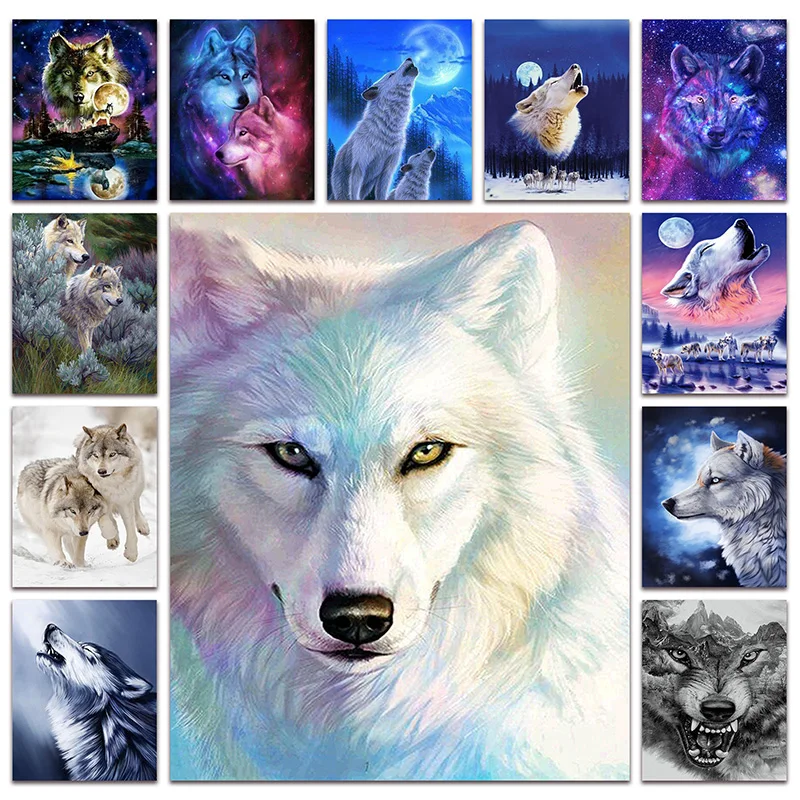 New Full Diamond painting mosaic Animals wolf dog 5D Diamond embroidery cross stitch moonlight Husky Fox picture Home decor X036
New Full Diamond painting mosaic Animals wolf dog 5D Diamond embroidery cross stitch moonlight Husky Fox picture Home decor X036