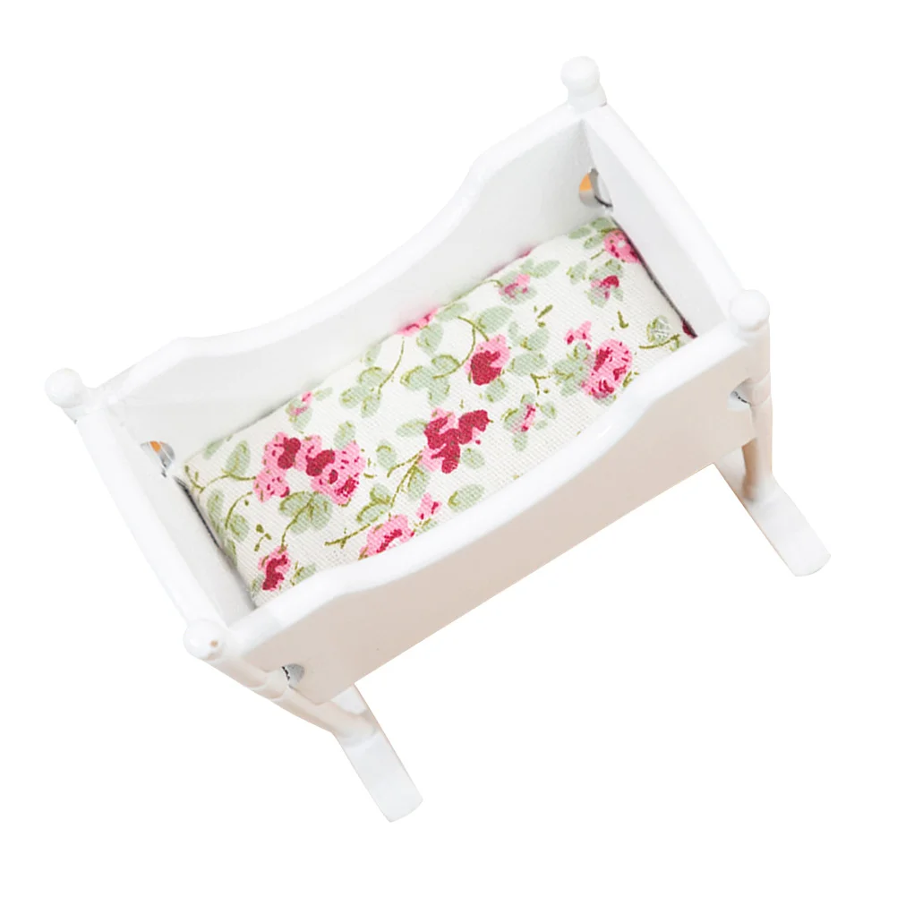 Dollhouse Miniature Furniture Mini Doll Crib Cradle Baby Figurines Model Houseaccessories Scene Craft Wooden Supplies Decor
Dollhouse Miniature Furniture Mini Doll Crib Cradle Baby Figurines Model Houseaccessories Scene Craft Wooden Supplies Decor
