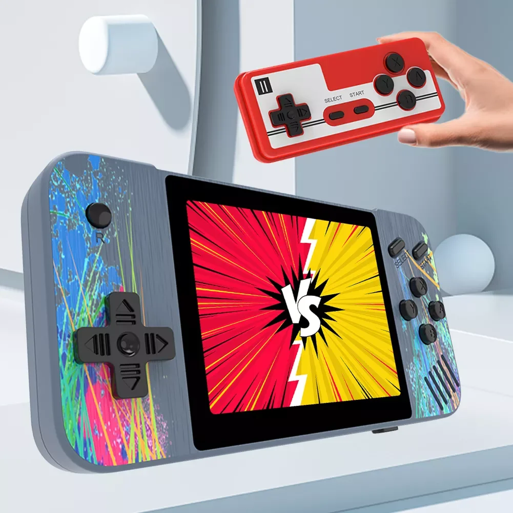 NEW2023 Handheld Game Console 3.5inch Screen Mini Handheld Game Console Sup Built-in 800 USB Charging Birthday Gift for Children
NEW2023 Handheld Game Console 3.5inch Screen Mini Handheld Game Console Sup Built-in 800 USB Charging Birthday Gift for Children