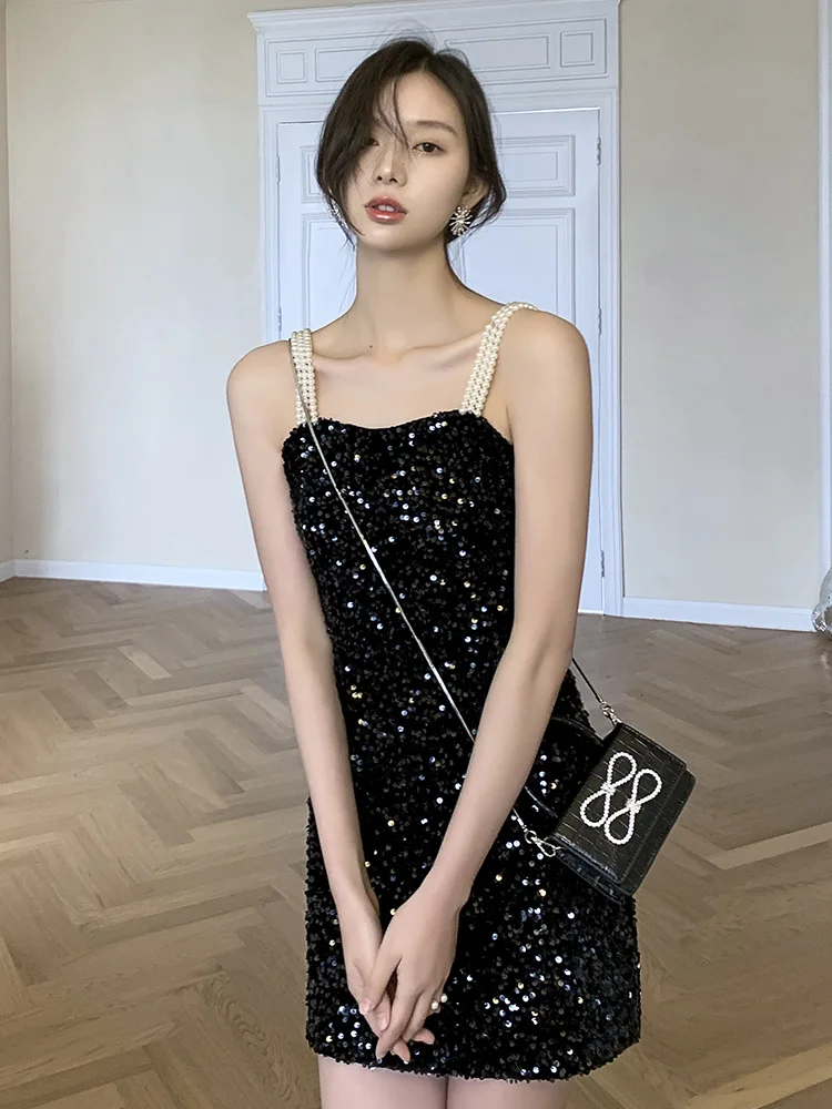 Dress French small dress can be worn on weekdays, black small figure evening dress dress, women's light luxury, niche high-end
Dress French small dress can be worn on weekdays, black small figure evening dress dress, women's light luxury, niche high-end