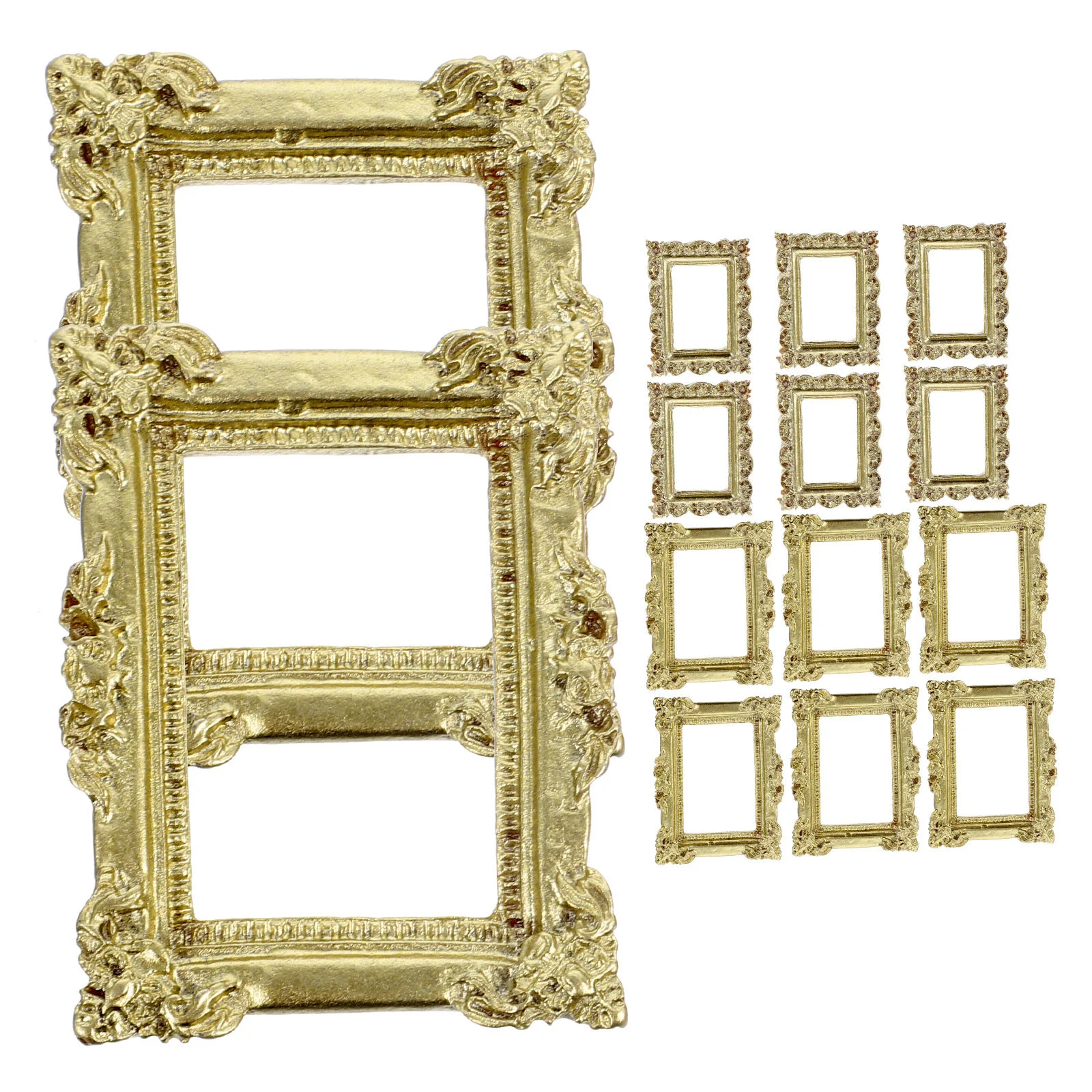20 Pcs Decorations Miniature Photo Frame Retro Resin Picture Minimalistic Frames Table
20 Pcs Decorations Miniature Photo Frame Retro Resin Picture Minimalistic Frames Table