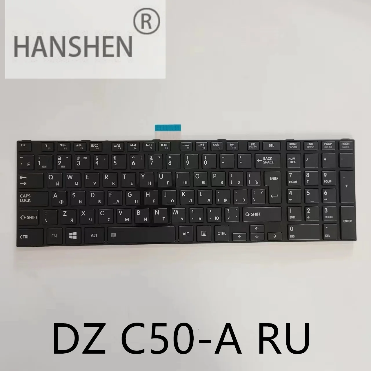 HANSHEN RU Клавиатура для ноутбука Toshiba Satellite C50 C50D C50A C50-A C55 C55T C55D C50D-A C55D-A, черно-белая
HANSHEN RU Клавиатура для ноутбука Toshiba Satellite C50 C50D C50A C50-A C55 C55T C55D C50D-A C55D-A, черно-белая