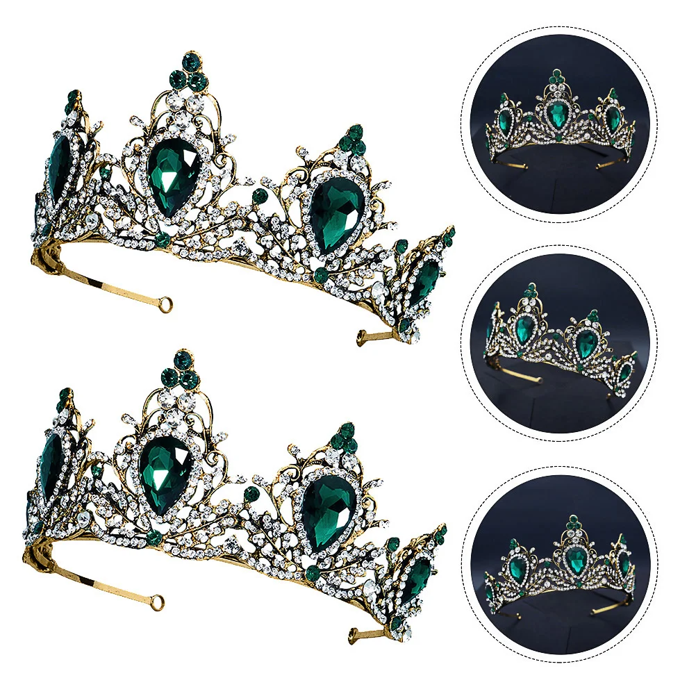 Diamond Crown Vintage Headdress Metal Hair Band Bridal Headband Rhinestone for Bride Alloy Fashion Crystal Headwear
Diamond Crown Vintage Headdress Metal Hair Band Bridal Headband Rhinestone for Bride Alloy Fashion Crystal Headwear