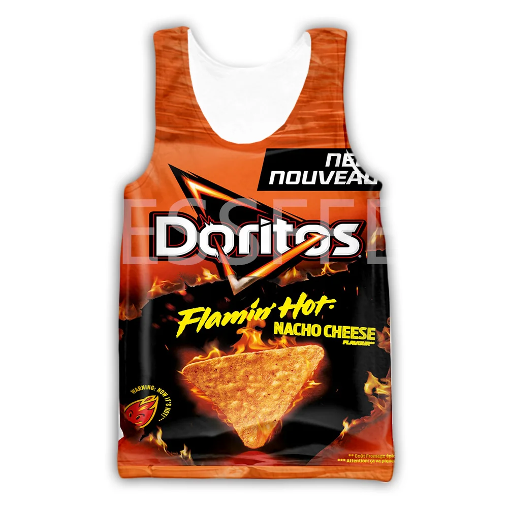 NewFashion Foods Potato Chips Candy Sauce Chocolate Snacks Colorful Streetwear Men/Women Summer Casual Sleeveless TankTop Vest 0
NewFashion Foods Potato Chips Candy Sauce Chocolate Snacks Colorful Streetwear Men/Women Summer Casual Sleeveless TankTop Vest 0