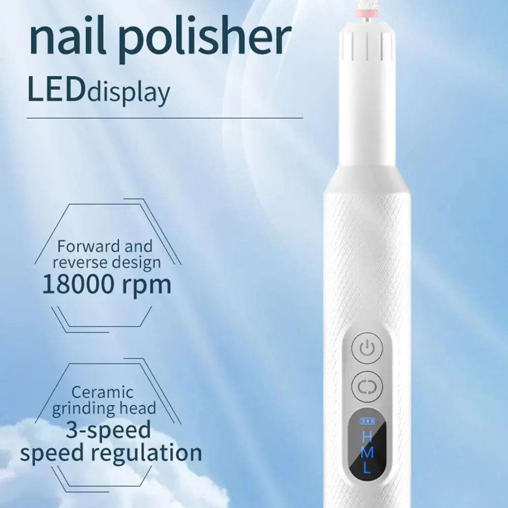 Cordless Electric Nail Drill Machine Rechargeable Nail File Milling Cutter For Manicure Pedicure Gel Remover Sander Nails T S4C7
Cordless Electric Nail Drill Machine Rechargeable Nail File Milling Cutter For Manicure Pedicure Gel Remover Sander Nails T S4C7