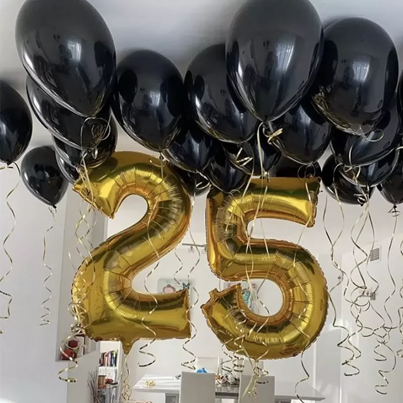 inch Matte Black Latex Balloons Helium Balloon Birthday Party Decorations Adult Wedding Decor Air Globos Toys
inch Matte Black Latex Balloons Helium Balloon Birthday Party Decorations Adult Wedding Decor Air Globos Toys