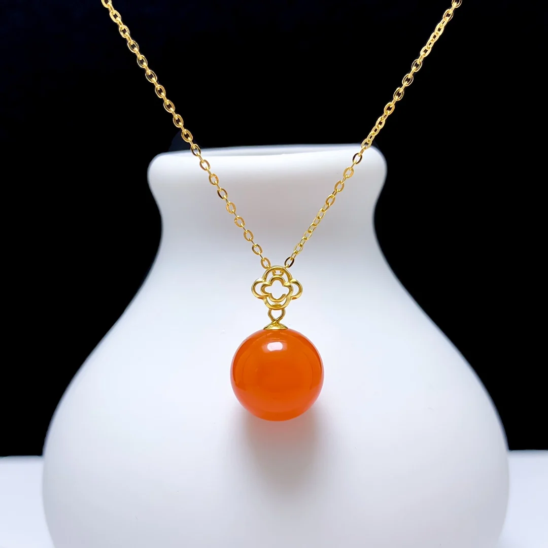 shilovem 18K yellow Gold real Natural south Red agate pendants no necklace fine plant Jewelry classic gift plant yzz11118222nh
shilovem 18K yellow Gold real Natural south Red agate pendants no necklace fine plant Jewelry classic gift plant yzz11118222nh