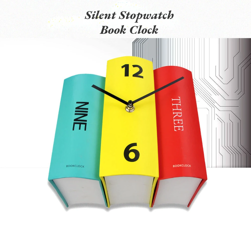 Creative Fake Books Decoration Simple Desk Clock Silent Quartz Clock Desk Clock Children's Alarm Clock Student Desk Clock
Creative Fake Books Decoration Simple Desk Clock Silent Quartz Clock Desk Clock Children's Alarm Clock Student Desk Clock