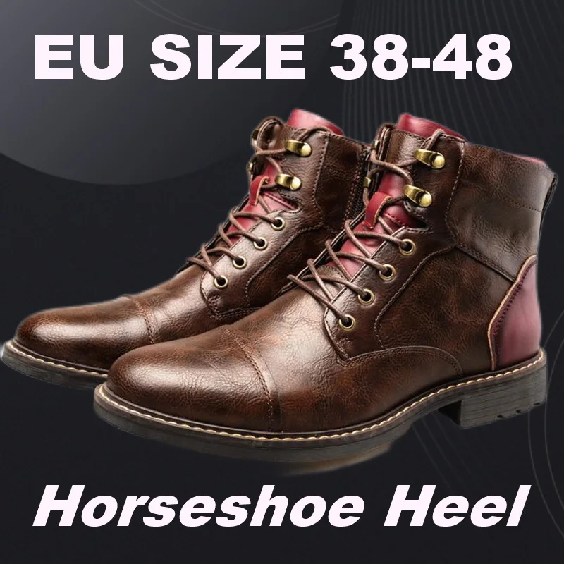 VXO Men Zipper Artificial Leather Boots Fashion Martin Boots Male Boots Lace-up Flat Casual Comfortable Boots Men's Shoes
VXO Men Zipper Artificial Leather Boots Fashion Martin Boots Male Boots Lace-up Flat Casual Comfortable Boots Men's Shoes