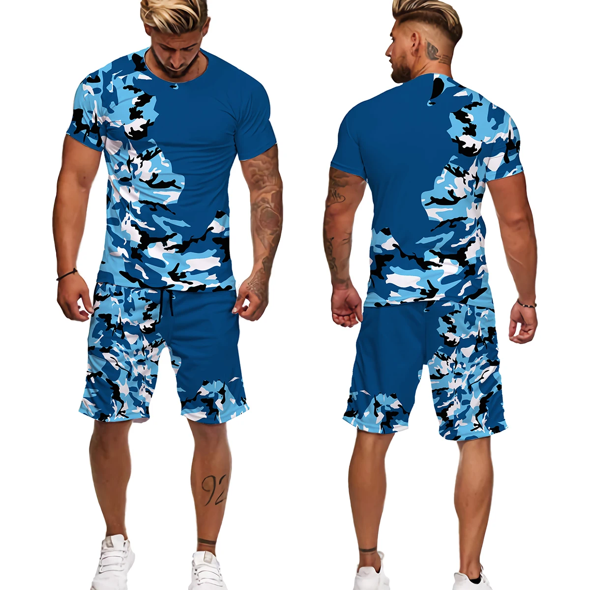 Summer Camouflage Tees/Shorts/Suits Men's T Shirt Shorts Tracksuit Sport Style Outdoor Camping Hunting Casual Mens Clothes 2022
Summer Camouflage Tees/Shorts/Suits Men's T Shirt Shorts Tracksuit Sport Style Outdoor Camping Hunting Casual Mens Clothes 2022